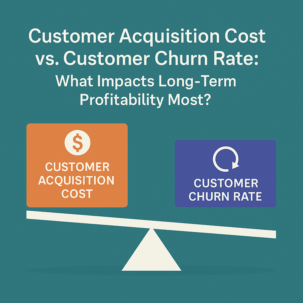CAC vs Churn — which one is killing your SaaS profitability?